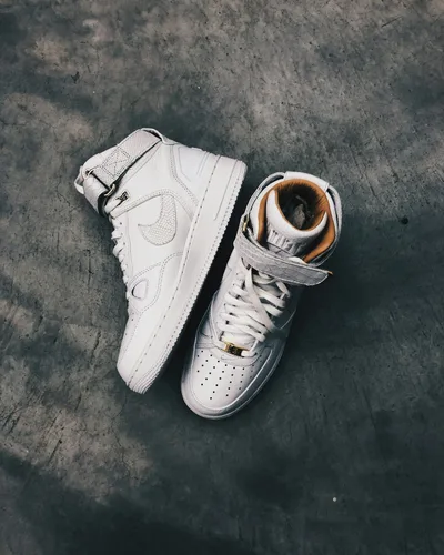 White canvas sneakers