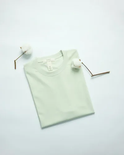 Striped cotton tee