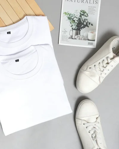 Striped cotton T-shirt