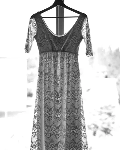 Printed wrap dress