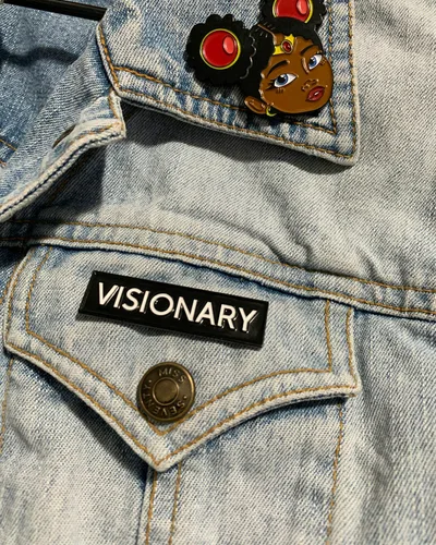 Brown leather jacket